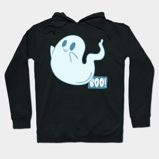 Halloween boooo cute ghost Happy Halloween Hoodie